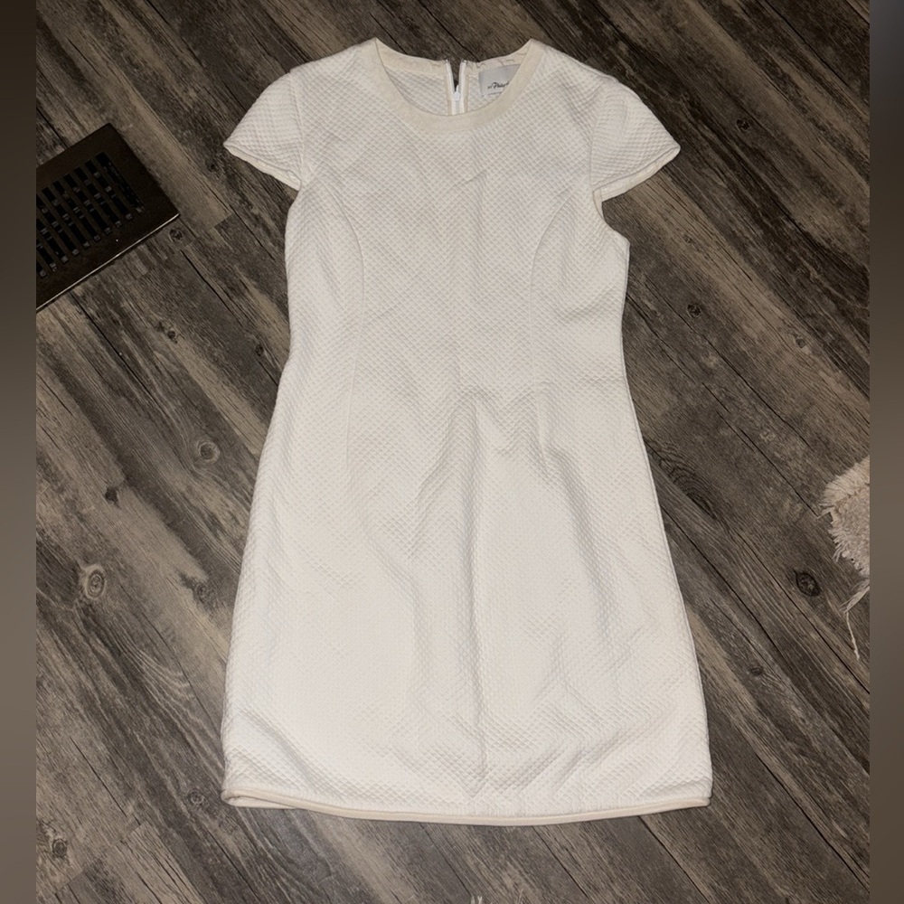 3.1 Phillip Lim woman’s textured white mini dress - size 8 - Picture 2 of 7